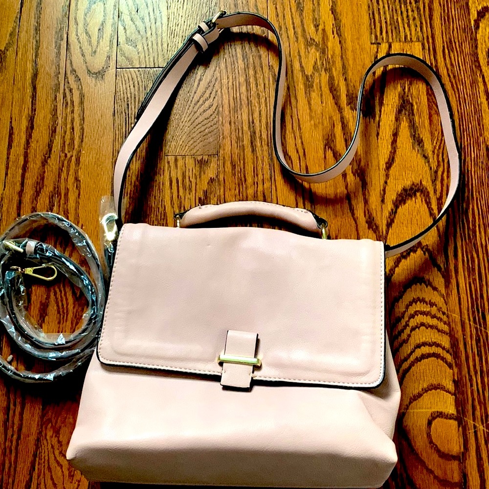 Zara pink purse handbag